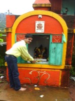 Ganapati Pujan at Takechiwadi